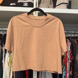 Nuuds Brown Crop Top